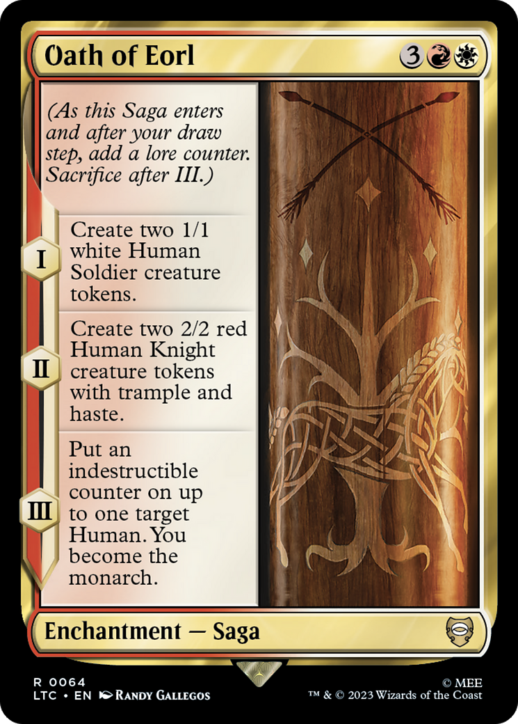 Oath of Eorl [The Lord of the Rings: Tales of Middle-Earth Commander] - Evolution TCG