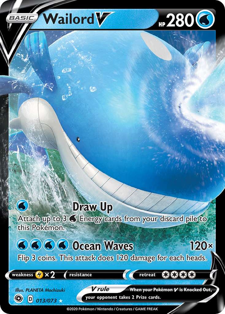 Wailord V (013/073) [Sword & Shield: Champion's Path] - Evolution TCG