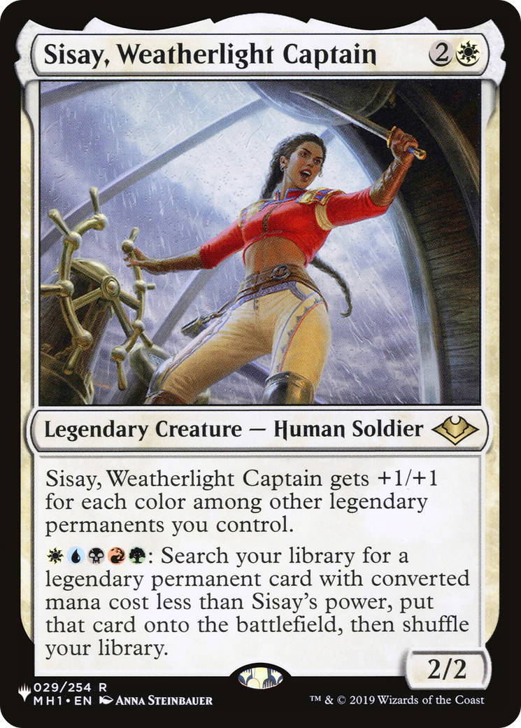 Sisay, Weatherlight Captain [Secret Lair: From Cute to Brute] - Evolution TCG
