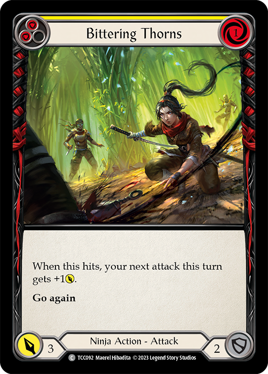 Bittering Thorns (Yellow) [TCC092] (Round the Table: TCC x LSS) - Evolution TCG