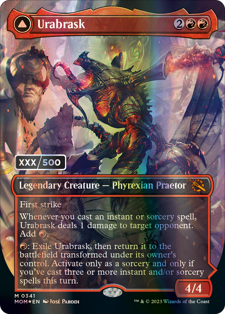 Urabrask // The Great Work (Serialized) [March of the Machine] - Evolution TCG