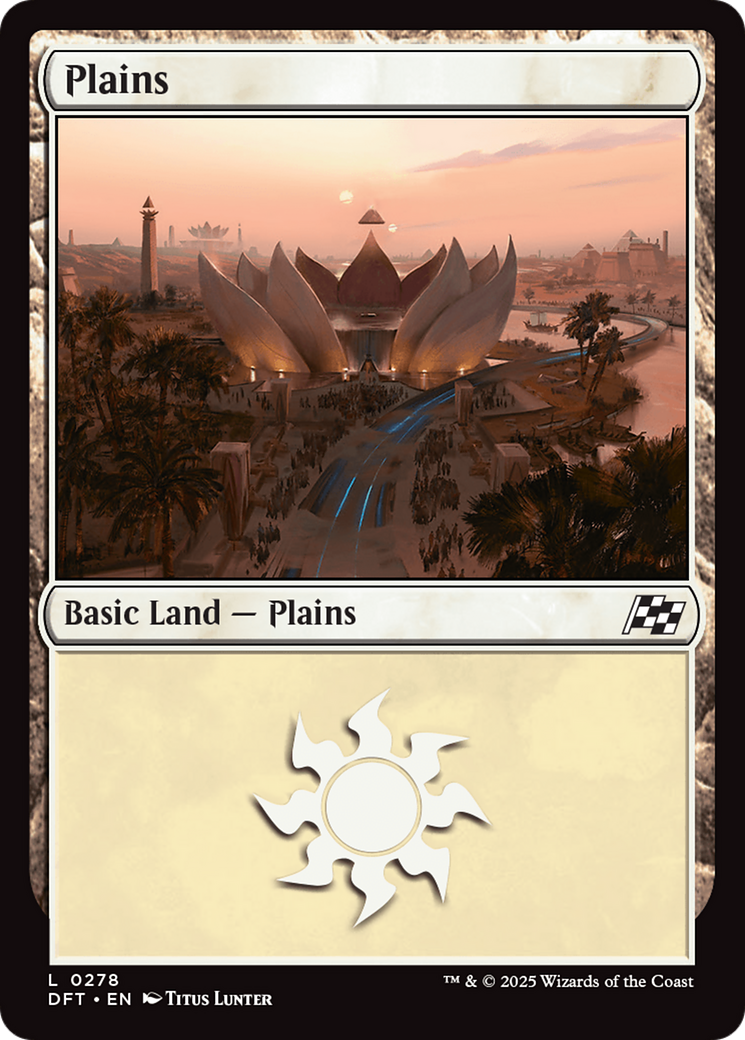 Plains (0278) [Aetherdrift] - Evolution TCG