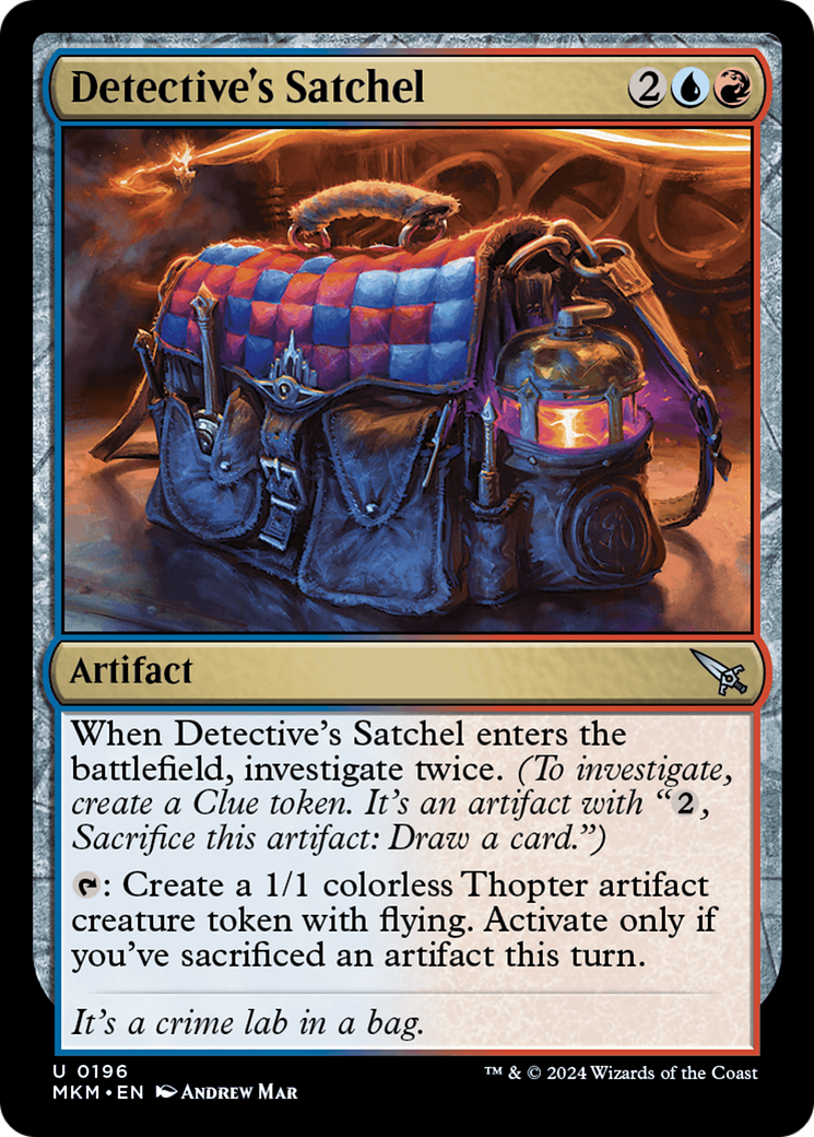 Detective's Satchel [Murders at Karlov Manor] - Evolution TCG