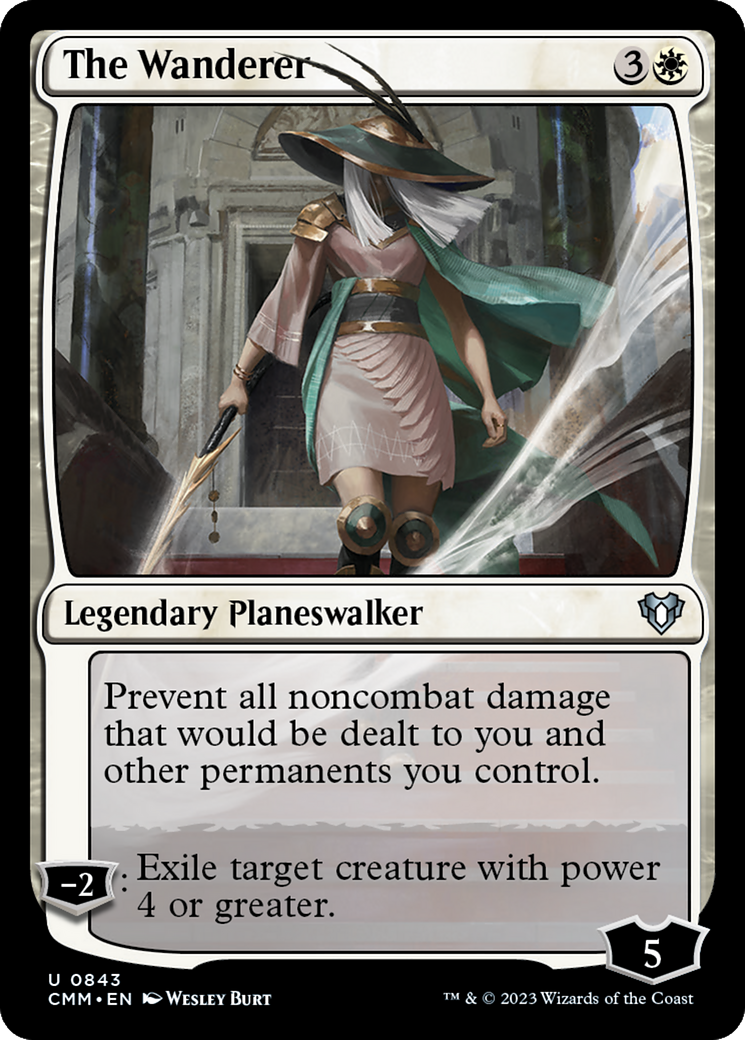 The Wanderer [Commander Masters] - Evolution TCG