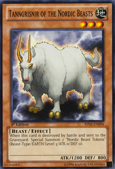 Tanngrisnir of the Nordic Beasts [BP02-EN094] Common - Evolution TCG