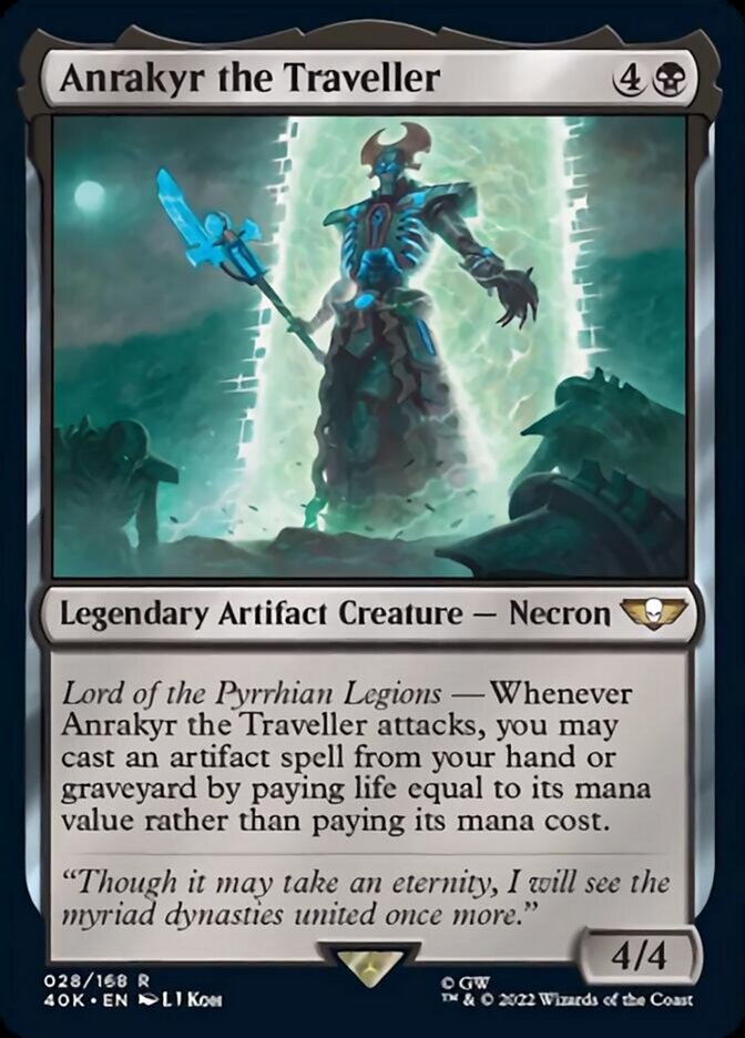 Anrakyr the Traveller (Surge Foil) [Warhammer 40,000] - Evolution TCG