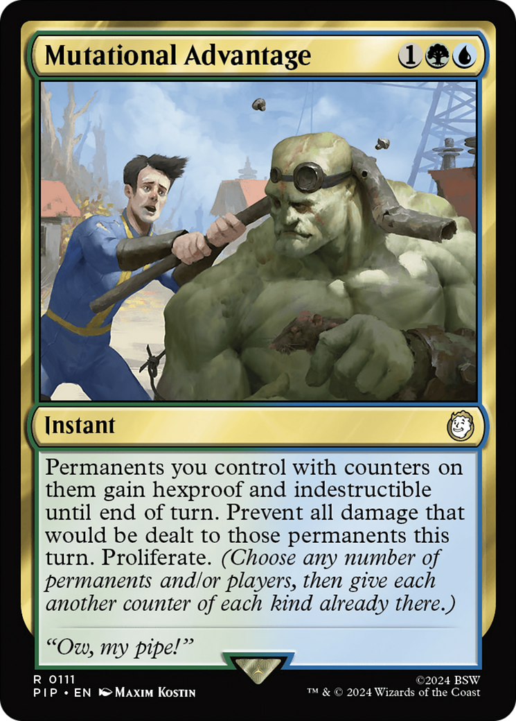 Mutational Advantage [Fallout] - Evolution TCG