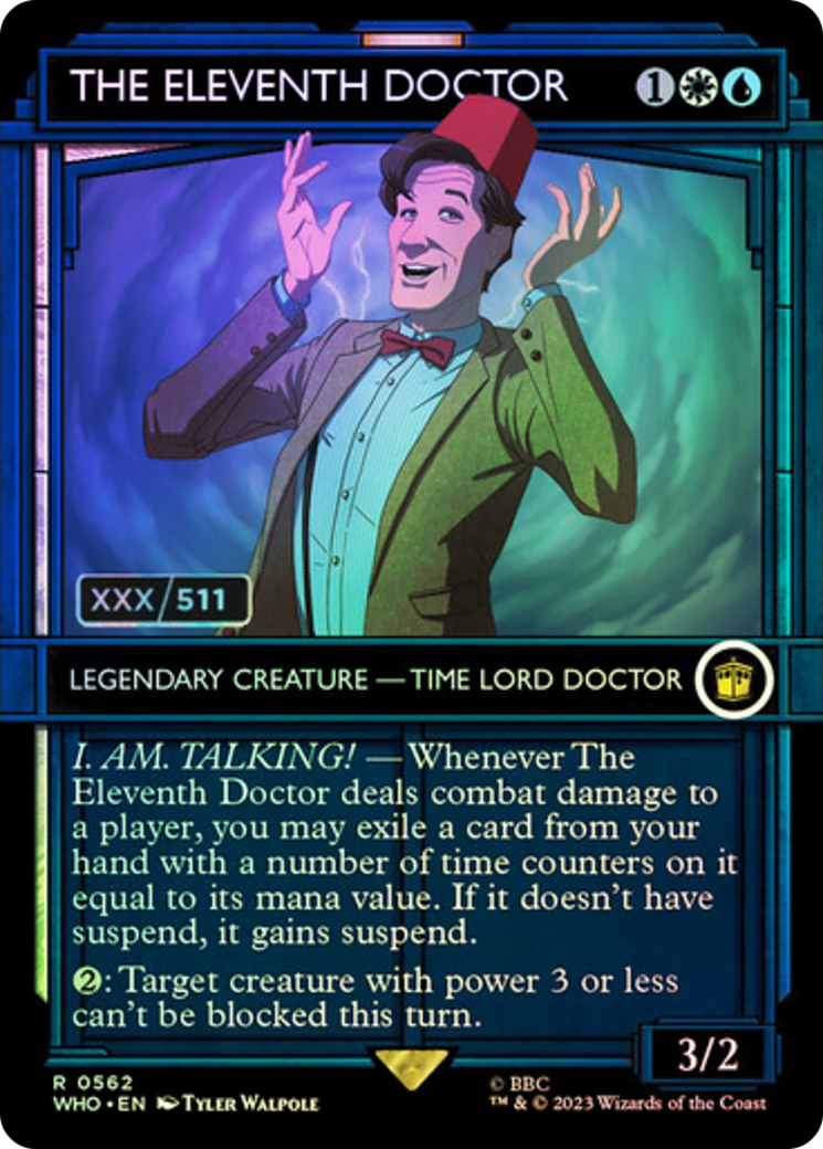 The Eleventh Doctor (Serial Numbered) [Doctor Who] - Evolution TCG
