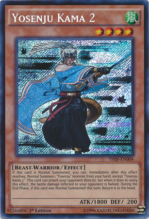 Yosenju Kama 2 [THSF-EN004] Secret Rare - Evolution TCG