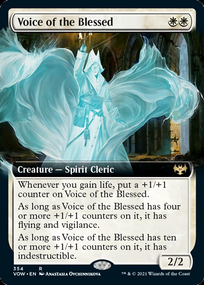 Voice of the Blessed (Extended Art) [Innistrad: Crimson Vow] - Evolution TCG