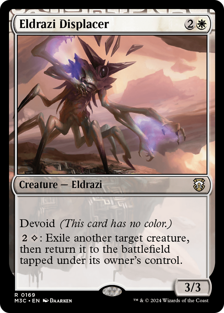 Eldrazi Displacer (Ripple Foil) [Modern Horizons 3 Commander] - Evolution TCG