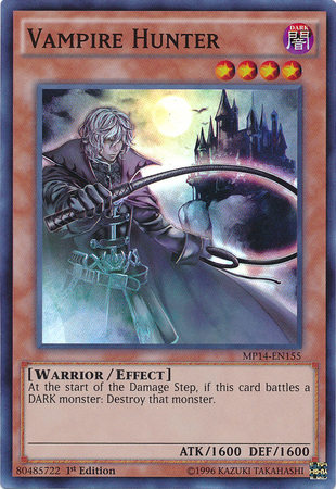 Vampire Hunter [MP14-EN155] Super Rare - Evolution TCG