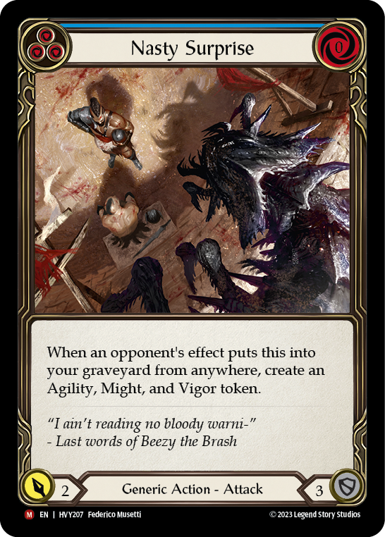 Nasty Surprise [HVY207] (Heavy Hitters) - Evolution TCG