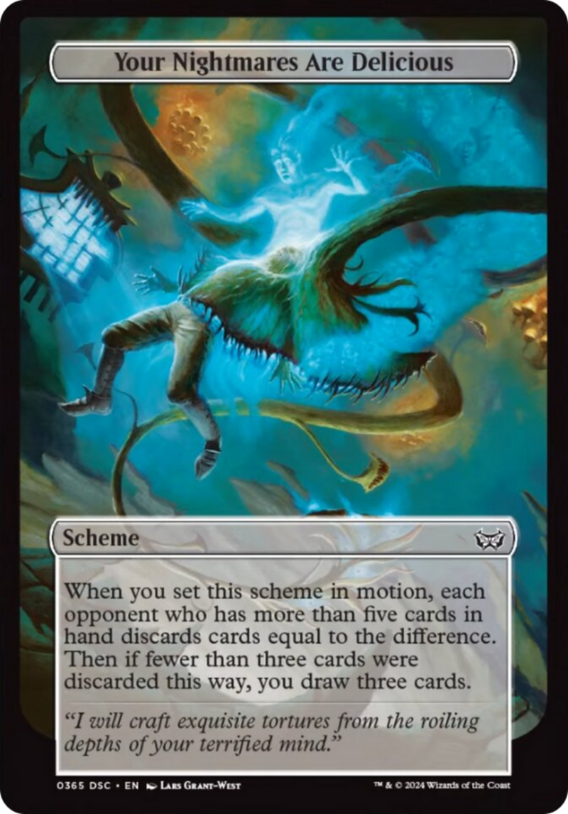 Your Nightmares are Delicious (Full Art) [Duskmourn: Archenemy] - Evolution TCG