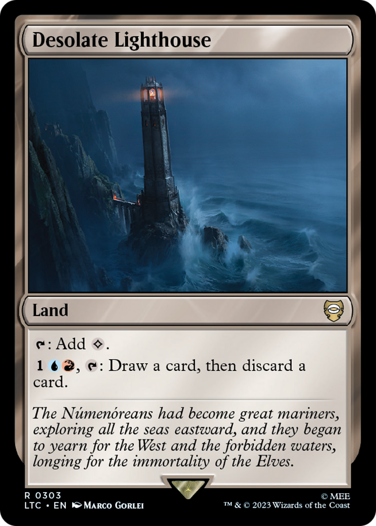 Desolate Lighthouse [The Lord of the Rings: Tales of Middle-Earth Commander] - Evolution TCG