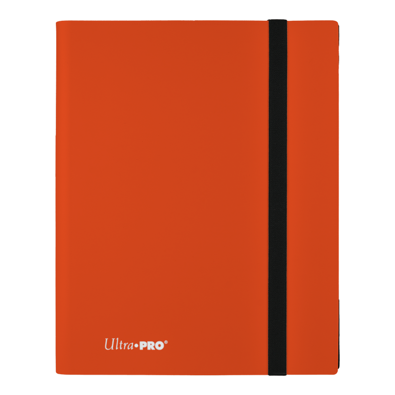Ultra PRO: 9-Pocket PRO-Binder - Eclipse (Pumpkin Orange) - Evolution TCG