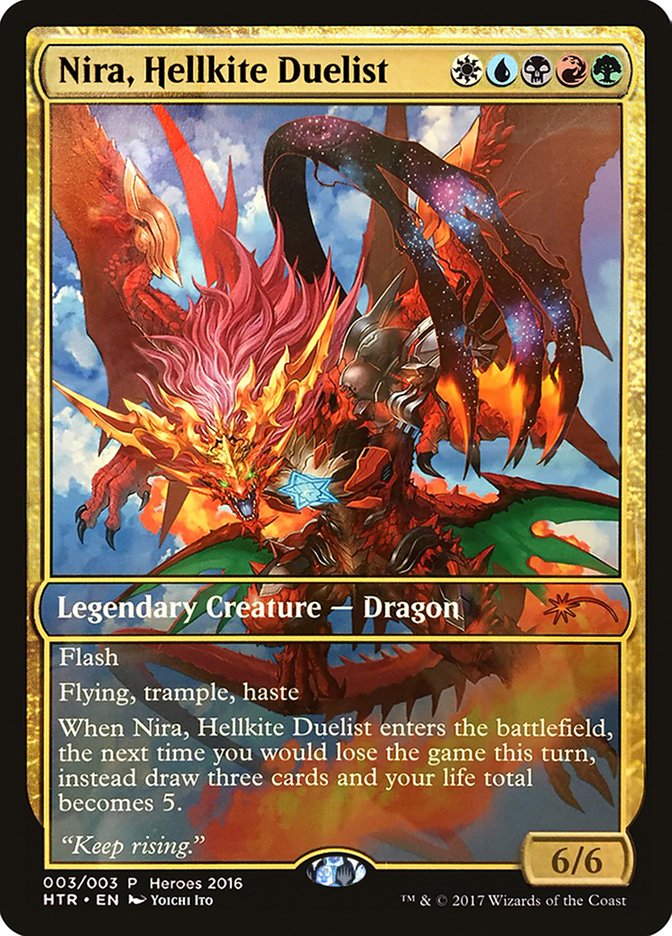 Nira, Hellkite Duelist [Heroes of the Realm] - Evolution TCG