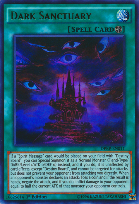 Dark Sanctuary [DPRP-EN011] Ultra Rare - Evolution TCG