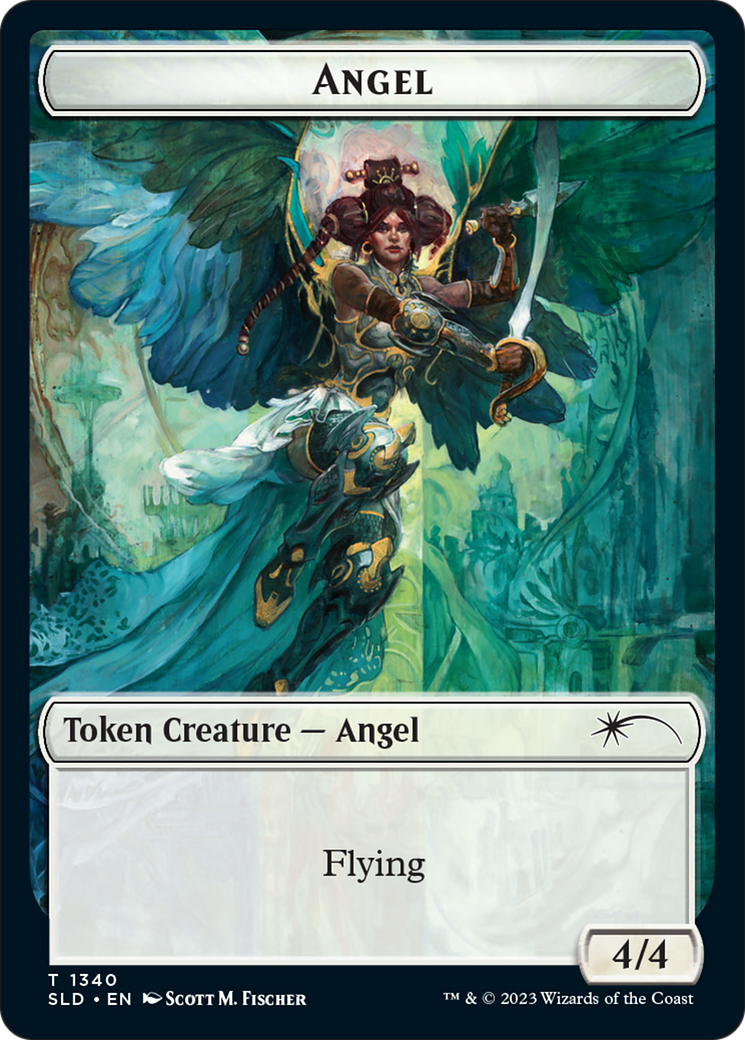 Angel // Spirit Double-Sided Token [Secret Lair Drop Series] - Evolution TCG
