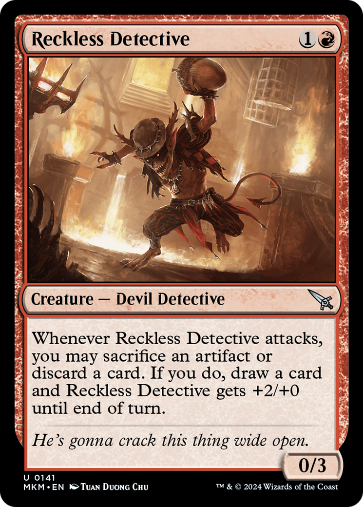 Reckless Detective [Murders at Karlov Manor] - Evolution TCG