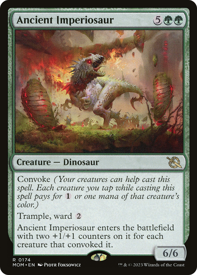 Ancient Imperiosaur [March of the Machine] - Evolution TCG