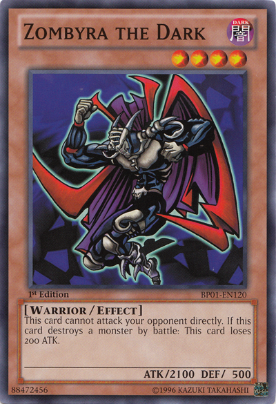 Zombyra the Dark [BP01-EN120] Common - Evolution TCG