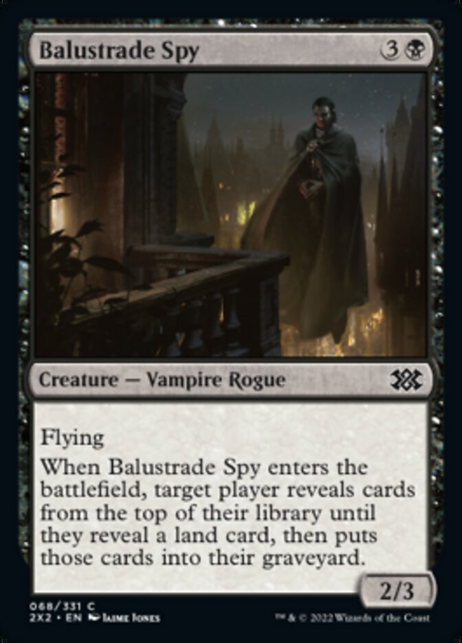 Balustrade Spy [Double Masters 2022] - Evolution TCG