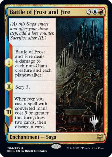 Battle of Frost and Fire (Promo Pack) [Kaldheim Promos] - Evolution TCG
