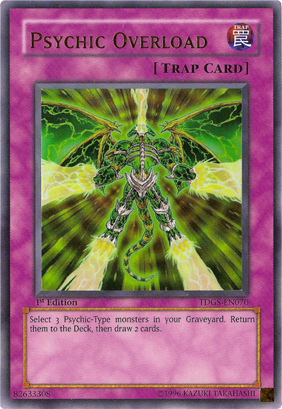 Psychic Overload [TDGS-EN070] Ultra Rare - Evolution TCG