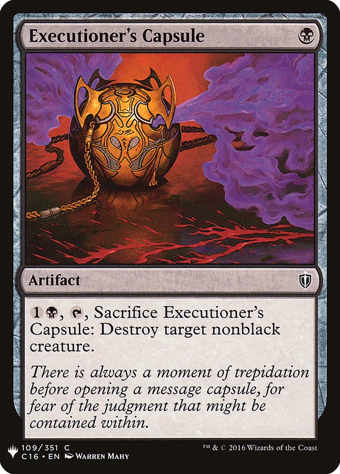 Executioner's Capsule [Mystery Booster] - Evolution TCG