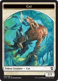 Cat // Soldier Double-Sided Token [Commander 2018 Tokens] - Evolution TCG