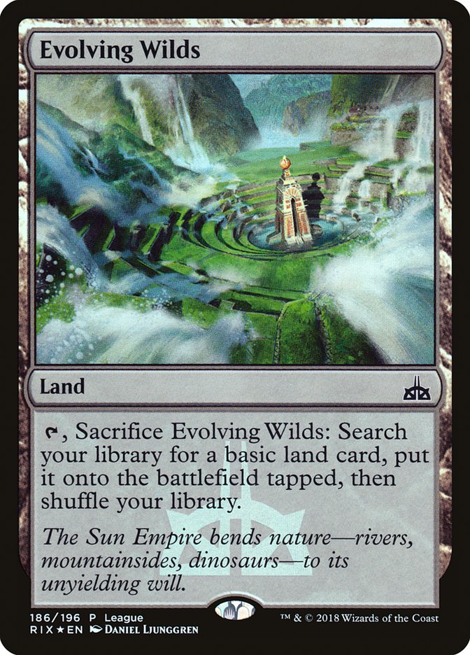 Evolving Wilds (League) [Rivals of Ixalan Promos] - Evolution TCG