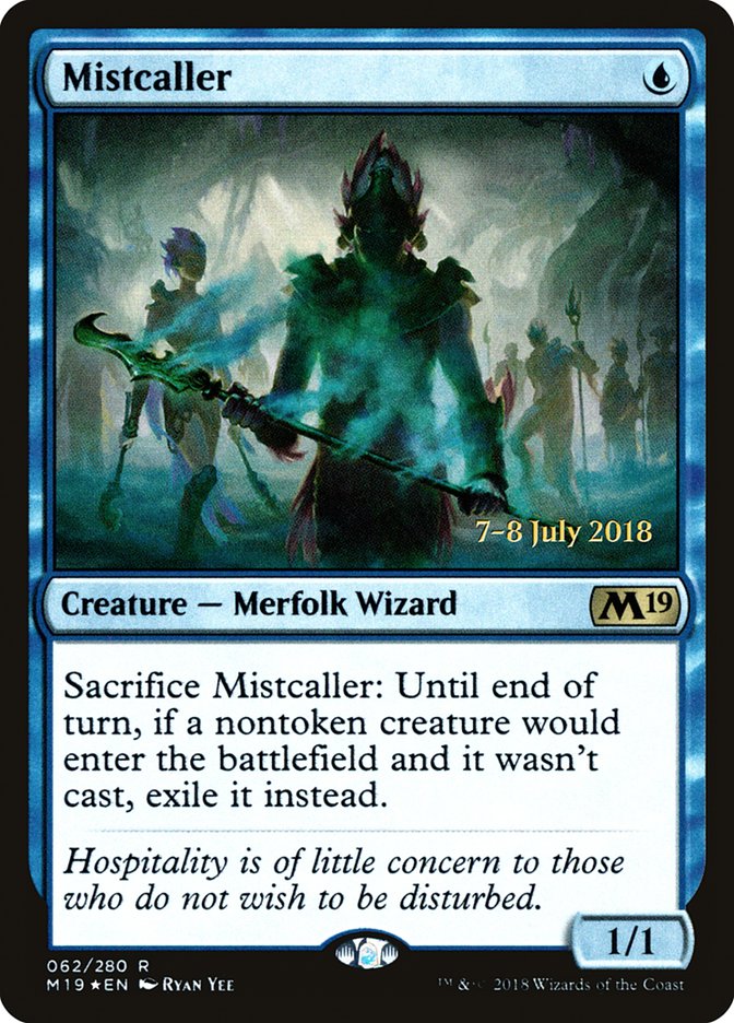 Mistcaller [Core Set 2019 Prerelease Promos] - Evolution TCG