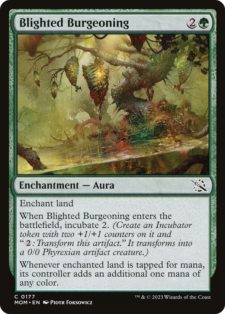 Blighted Burgeoning [March of the Machine] - Evolution TCG