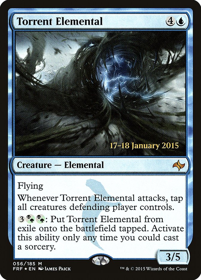 Torrent Elemental [Fate Reforged Prerelease Promos] - Evolution TCG