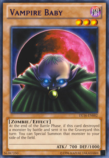 Vampire Baby (Purple) [DL16-EN002] Rare - Evolution TCG