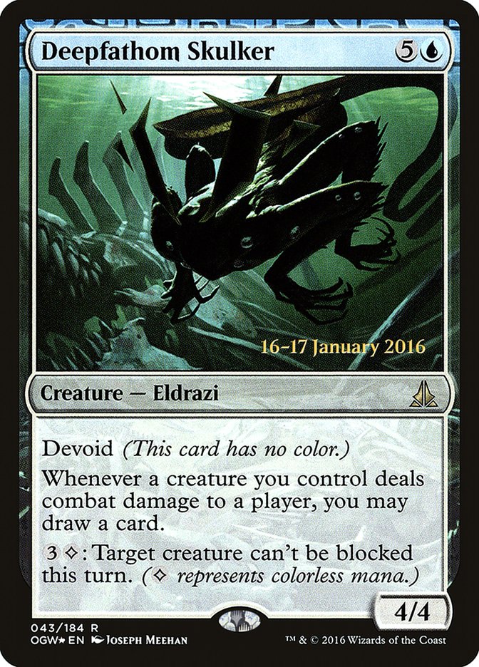 Deepfathom Skulker [Oath of the Gatewatch Prerelease Promos] - Evolution TCG