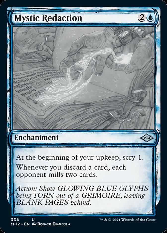 Mystic Redaction (Sketch) [Modern Horizons 2] - Evolution TCG