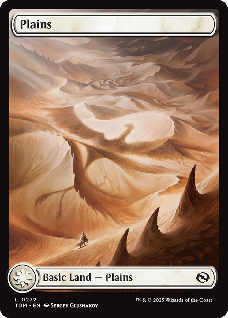 Plains (0272) [Tarkir: Dragonstorm] - Evolution TCG