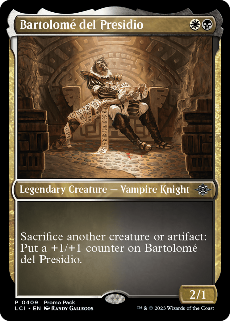 Bartolome del Presidio (Promo Pack) [The Lost Caverns of Ixalan Promos] - Evolution TCG