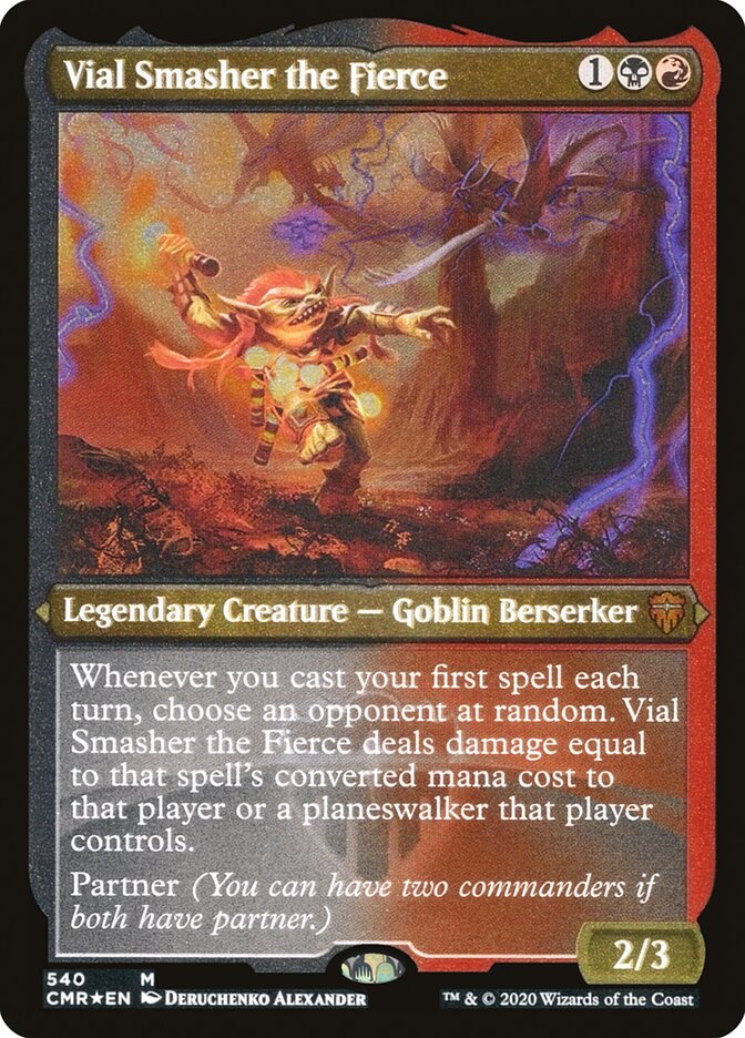 Vial Smasher the Fierce (Etched) [Commander Legends] - Evolution TCG