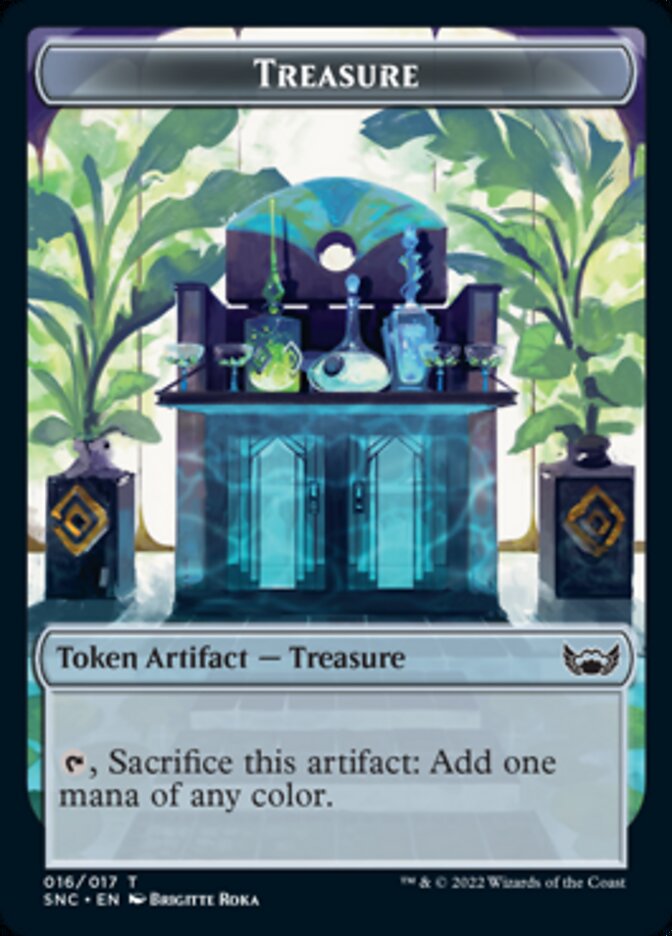 Treasure (016) // Citizen Double-Sided Token [Streets of New Capenna Tokens] - Evolution TCG