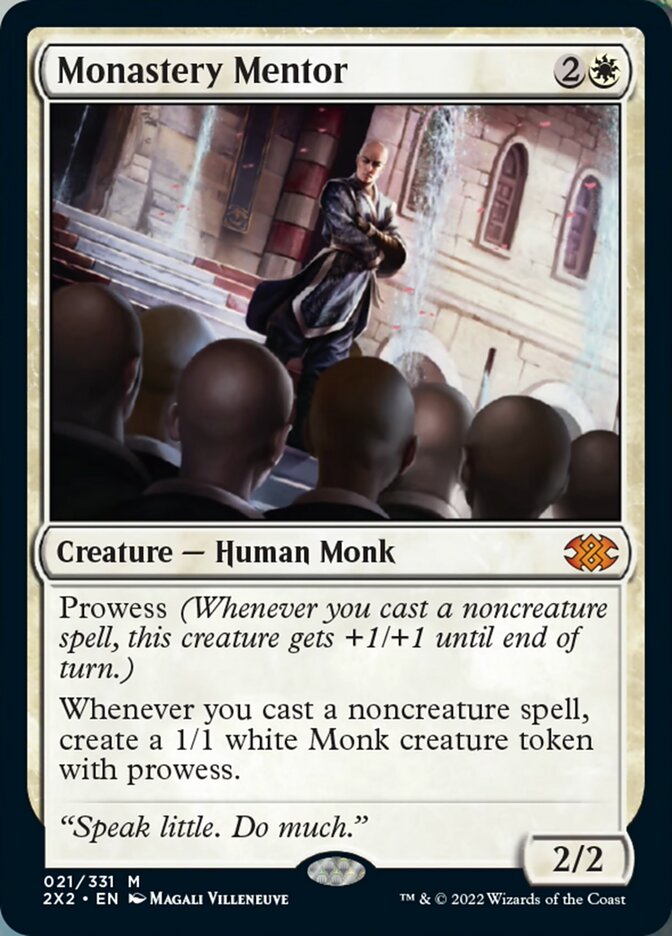Monastery Mentor [Double Masters 2022] - Evolution TCG