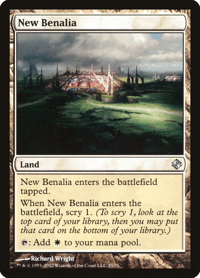 New Benalia [Duel Decks: Venser vs. Koth] - Evolution TCG