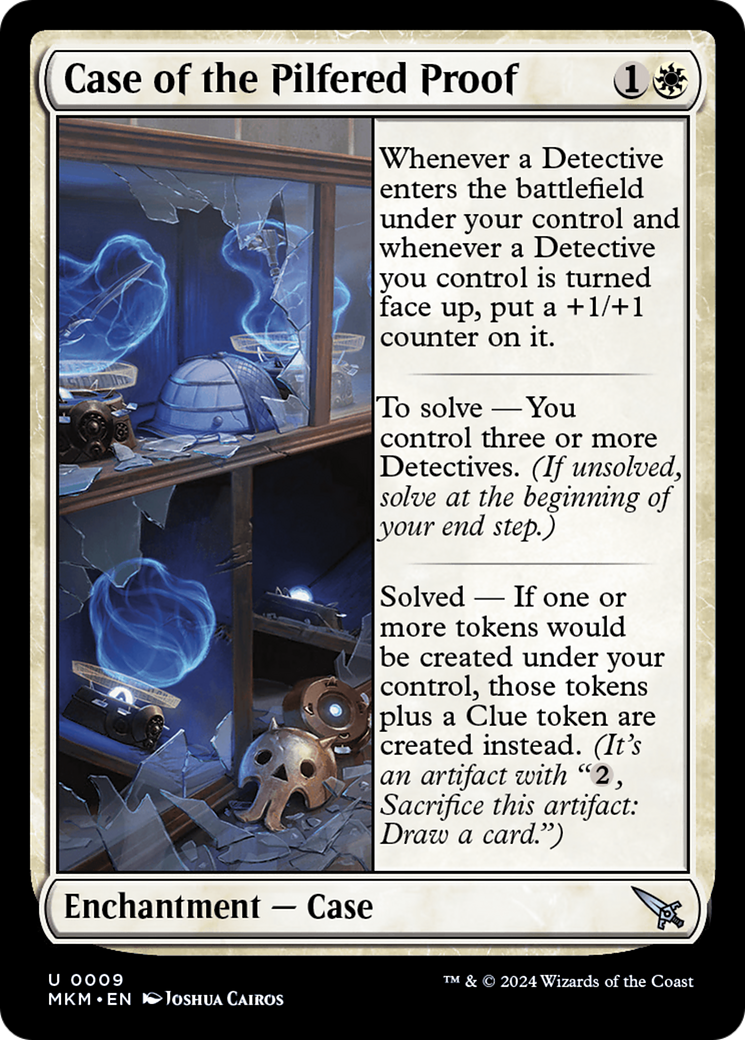 Case of the Pilfered Proof [Murders at Karlov Manor] - Evolution TCG