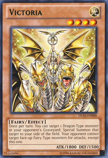 Victoria (Green) [DL16-EN008] Rare - Evolution TCG