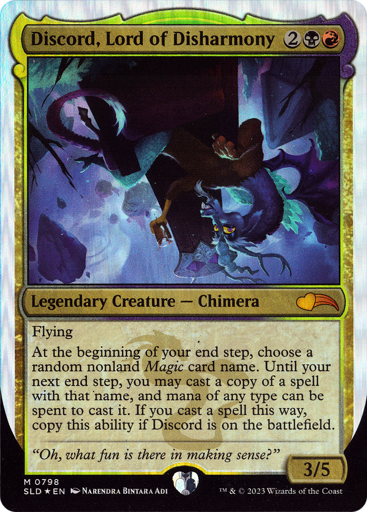 Discord, Lord of Disharmony [Secret Lair Drop Series] - Evolution TCG