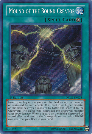 Mound of the Bound Creator [DRLG-EN025] Secret Rare - Evolution TCG