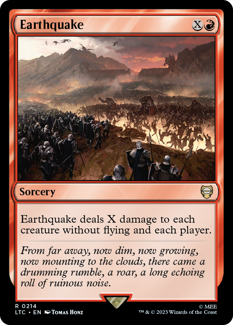 Earthquake [The Lord of the Rings: Tales of Middle-Earth Commander] - Evolution TCG