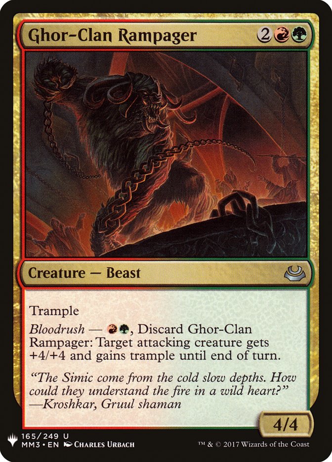 Ghor-Clan Rampager [Mystery Booster] - Evolution TCG